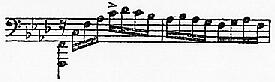 [Notenbeispiel S. 299, Nr. 4: Bethoven, Klaviersonate op. 57 - 3. Satz]