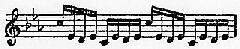 [Notenbeispiel S. 328, Nr. 1: J.S. Bach, Wohltemperiertes Klavier I, Präludium c-moll, BWV 847]